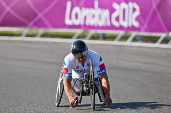 Alex Zanardi vince l'Oro nel ciclismo alle Paralimpiadi Londra 2012