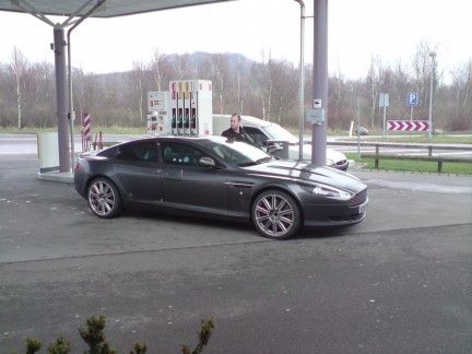 Aston Martin Rapide: foto spia