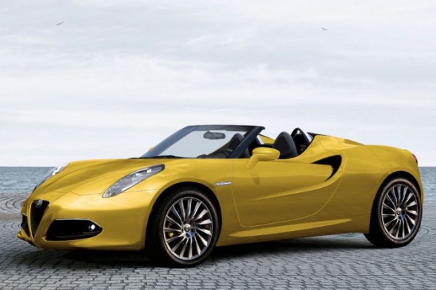 Alfa Romeo 4c Spider Concept Fake