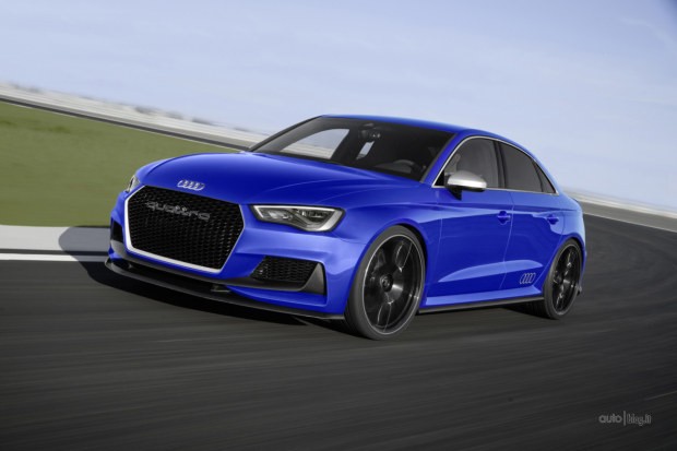 Audi A3 Clubsport Quattro: nuove immagini ufficiali