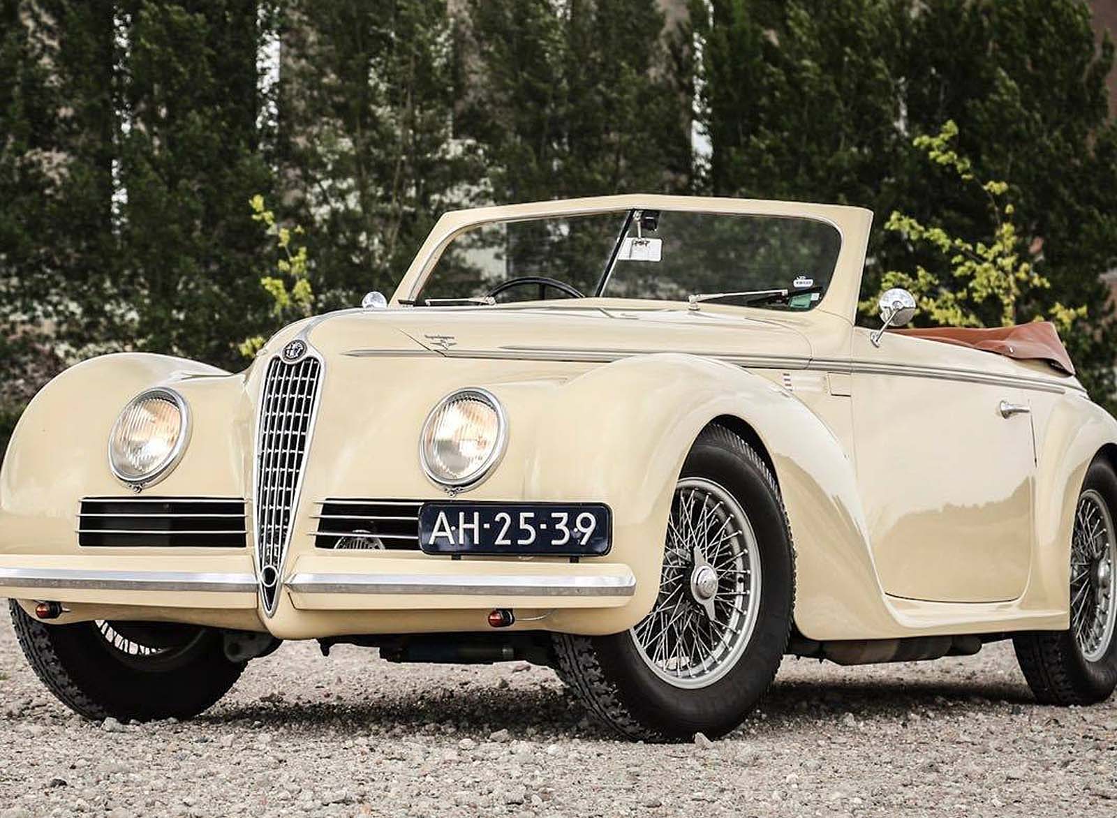 Mille Miglia 2018 Rubata Alfa Romeo 6c 2500