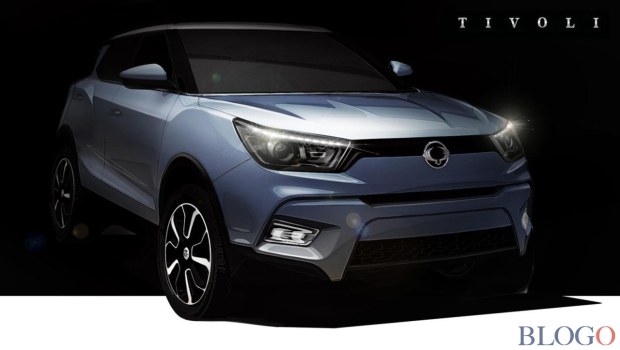 I teaser della Ssangyong Tivoli