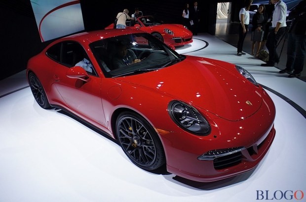 La Porsche 911 GTS al salone di Los Angeles