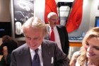 Luca di Montezemolo al salone di Parigi 2014