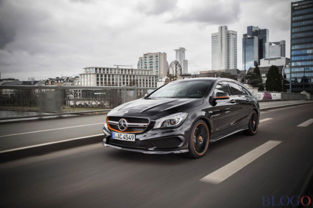 Mercedes CLA 45 AMG Shooting Brake OrangeArt Edition