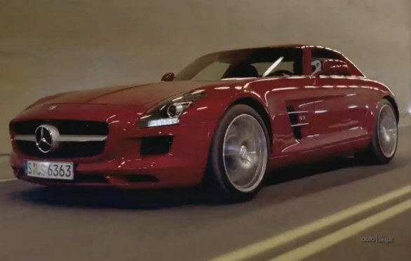 Mercedes sls amg tunnel commercial #7