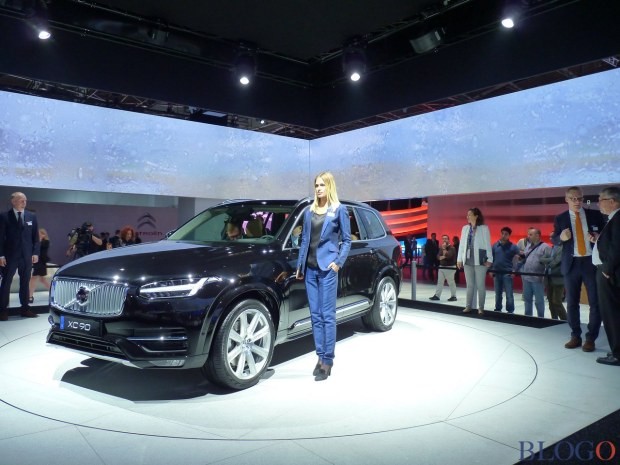 Nuova Volvo XC90 Parigi 2014