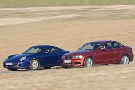 Bmw 135i vs cayman s #1