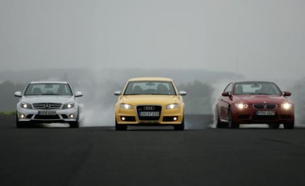 Audi s4 vs bmw 335xi coupe #1