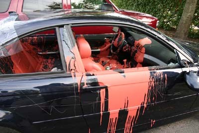 Bmw M3 devastata