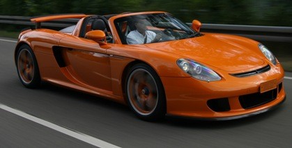 Porsche Carrera GT by Techart - orange power