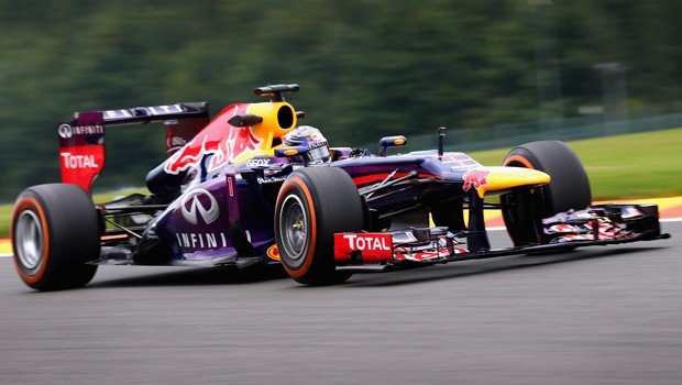 Sebastian Vettel GP Belgio F1 2013