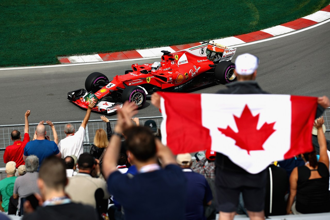 F1 Canada 2017 Vettel Ferrari