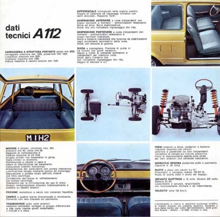 40 anni Autobianchi A112