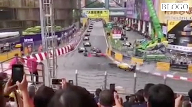 Incidente Formula 3 video spaventoso Macao