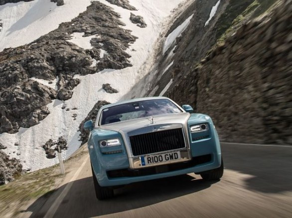 47 Rolls Royce Ghost ripercorrono l'Austrian Alpine Trial