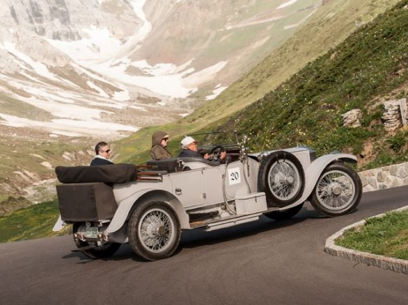 47 Rolls Royce Ghost ripercorrono l'Austrian Alpine Trial