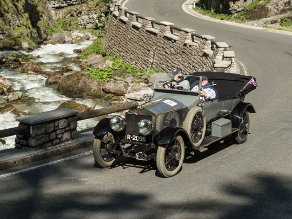 47 Rolls Royce Ghost ripercorrono l'Austrian Alpine Trial