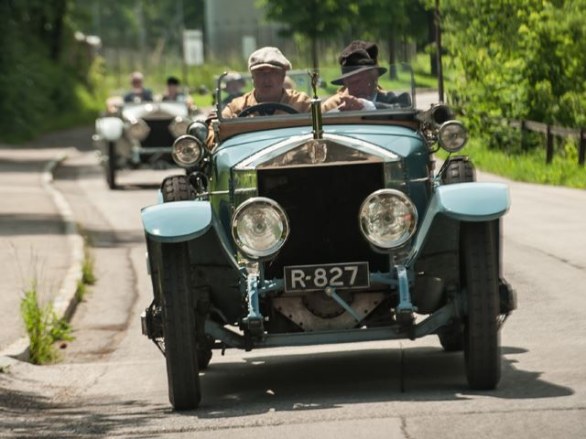 47 Rolls Royce Ghost ripercorrono l'Austrian Alpine Trial