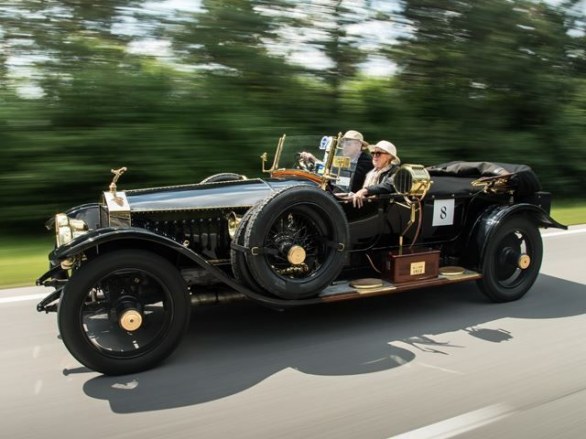 47 Rolls Royce Ghost ripercorrono l'Austrian Alpine Trial