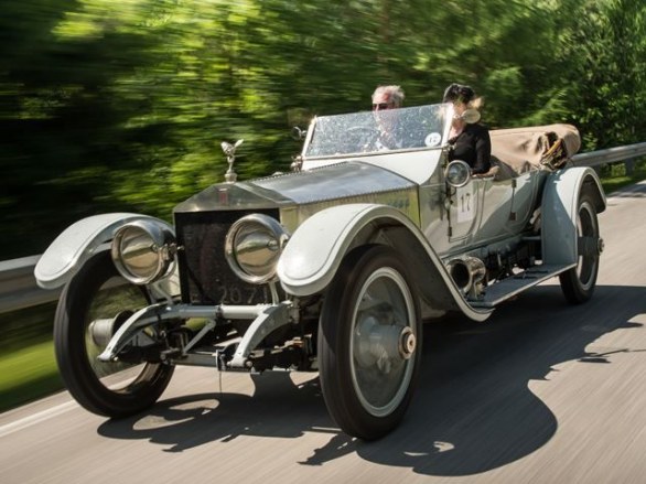 47 Rolls Royce Ghost ripercorrono l'Austrian Alpine Trial