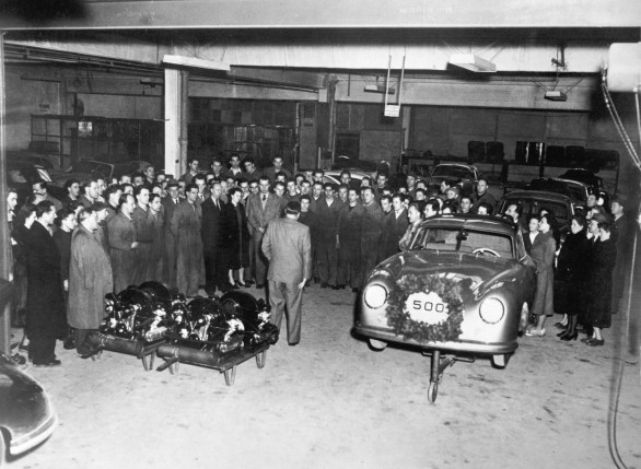 60 anni impianto Porsche di Zuffenhausen