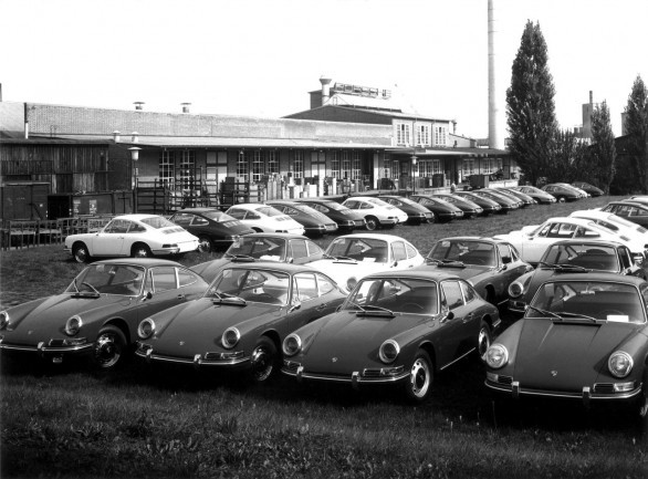 60 anni impianto Porsche di Zuffenhausen