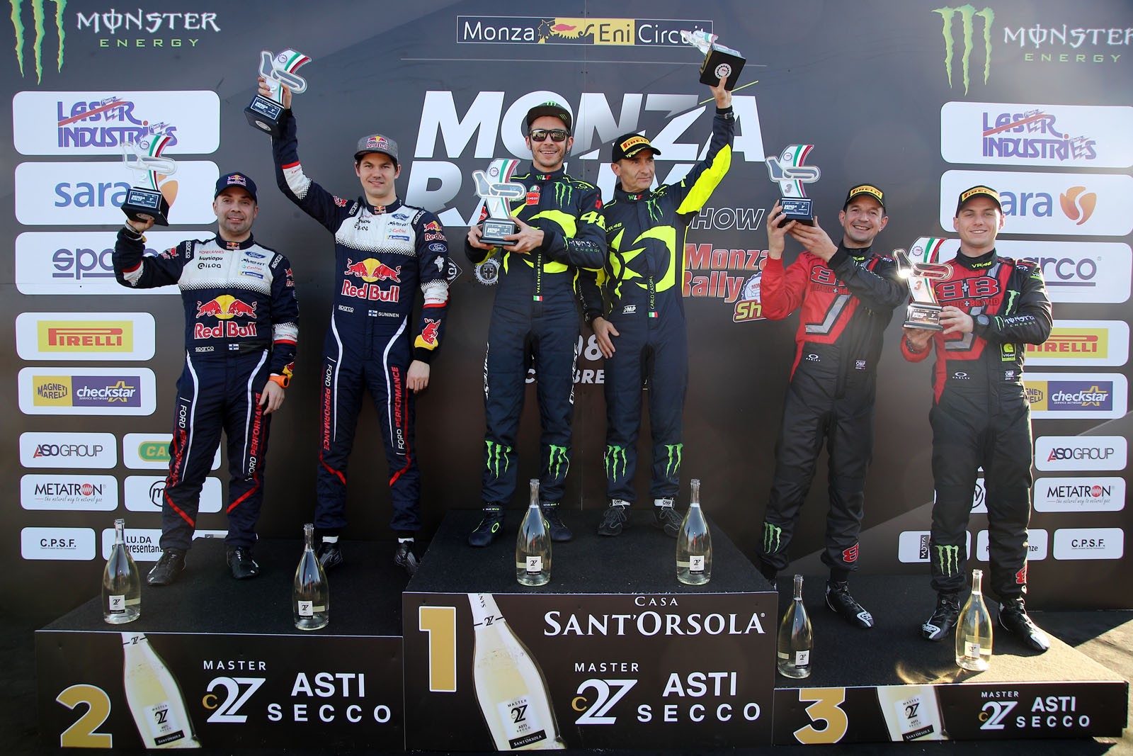 monza rally show podio