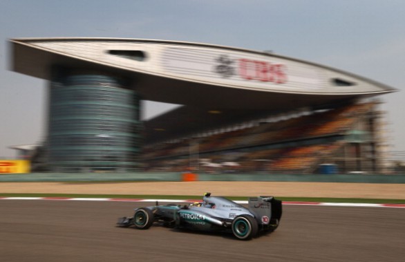 Lewis Hamilton F1 GP Cina 2013 