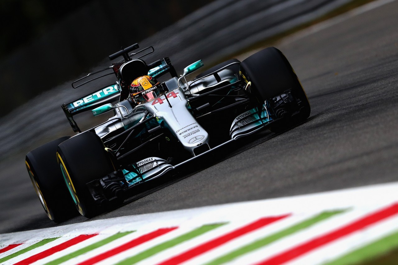 Lewis Hamilton a Monza