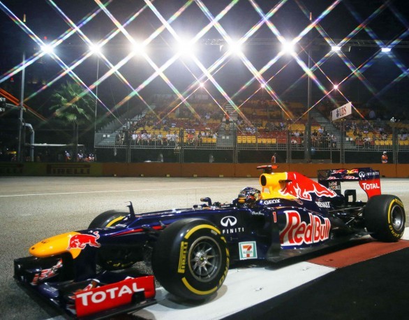 Sebastian Vettel Singapore 2012