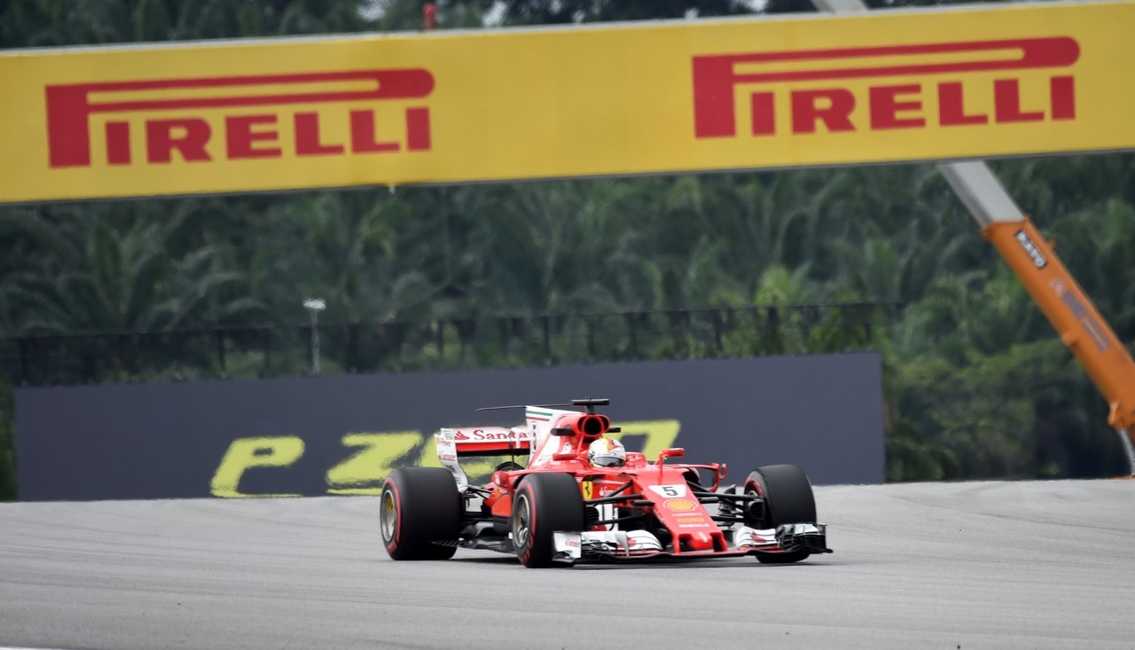 Vettel in Malesia