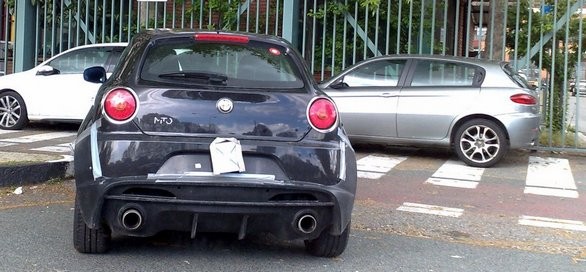 alfa mito doppio scarico