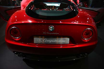 Motorshow: c'è anche l'Alfa '8C