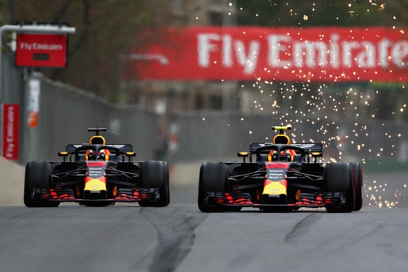 Formula 1 GP Azerbaijan 2018 - Ricciardo/Verstappen