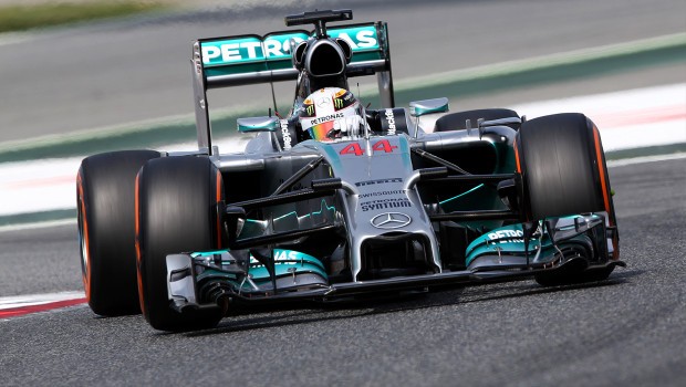 Lewis Hamilton GP Spagna F1 2014