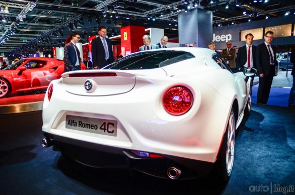 Salone di Francoforte 2013 Live: Alfa Romeo 4C