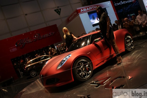 Alfa Romeo 4C Concept - Salone di Ginevra Live 2011