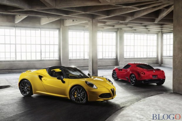 Alfa Romeo 4C Spider 2015