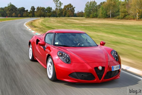 Alfa Romeo 4C Test