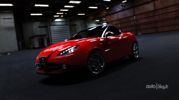 Alfa Romeo Giulietta Spider Concept Car: il progetto di laurea di due affezionati lettori