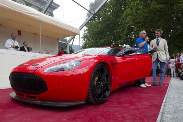 Aston Martin V12 Vantage Zagato vince il Design Award a Villa d’Este 2011