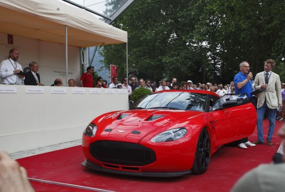Aston Martin V12 Vantage Zagato vince il Design Award a Villa d’Este 2011