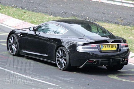 Foto spia: Aston Martin DBS al Nurburgring