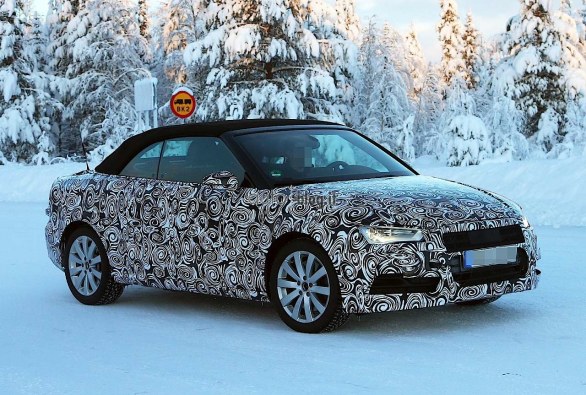 Audi A3 Cabriolet: prime foto spia dell\\'Audi S3