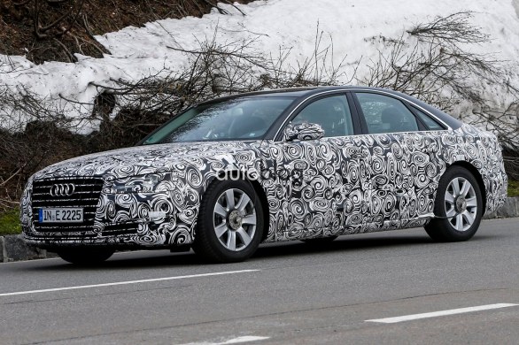 Audi A8 restyling nuove foto spia