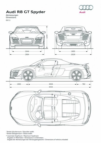 Audi R8 GT Spyder: nuove immagini dalla 24 Ore di Le Mans 2011