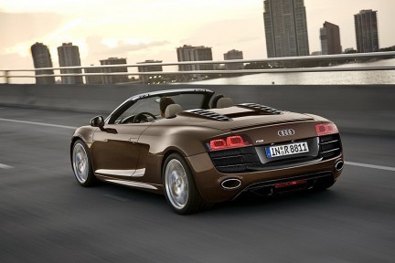 Audi R8 Spider - prime immagini ufficiali