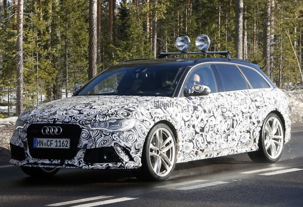 Audi RS6 2015: foto spia del facelift