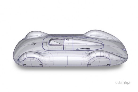 Audi Stromlinie 75 Concept, il tributo all\\'Auto Union Type C